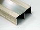 Perfis de alumínio da grão de madeira da formabilidade que anodizam o brilho de superfície alto