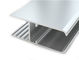 Perfil de alumínio personalizado da porta deslizante de armário revestido do pó para a porta de vidro de construção