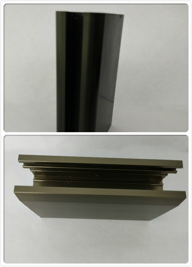 6061 / 6063 T3 - perfis de alumínio anodizados T8, quadro de tela da janela de alumínio