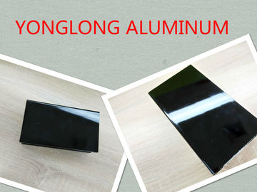 O preto Electrophoretic peroliza o comprimento normal 6m do perfil do quadro de janela de alumínio